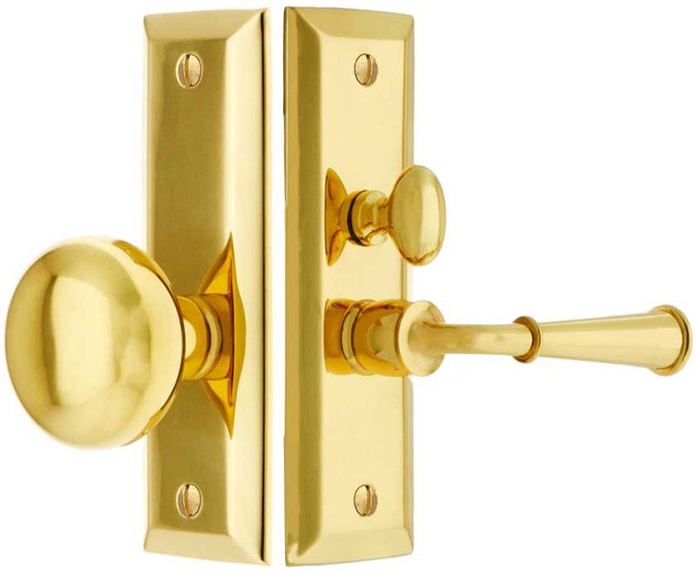 Swarthmore Screen Door Mortise Lock Set With 1 1/2" Backset House of